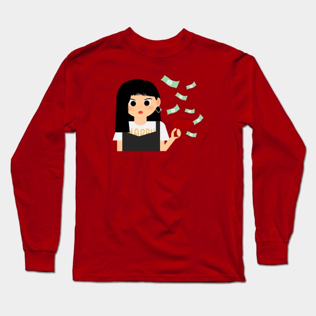 Bad Boy Seulgi Red Velvet Long Sleeve T-Shirt by aaalou